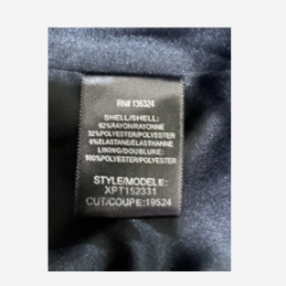 Halston Dress Women's Size 10 Black Front Ruffle Zipper Back Square Neckline - Picture 4 of 5